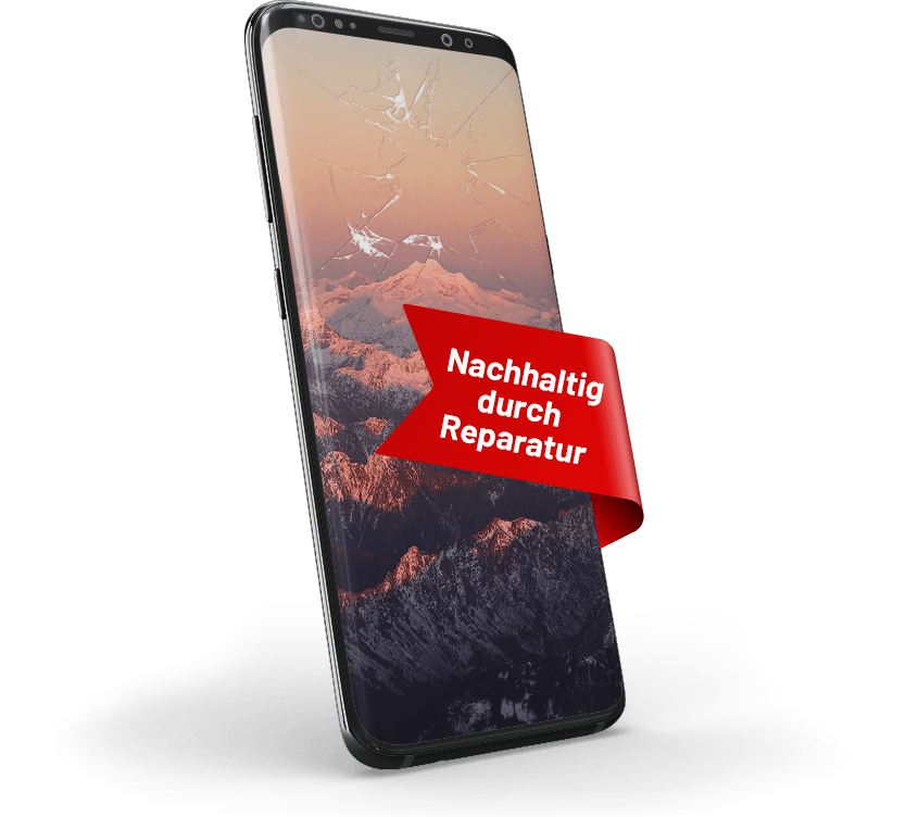 Smartphone Display defekt